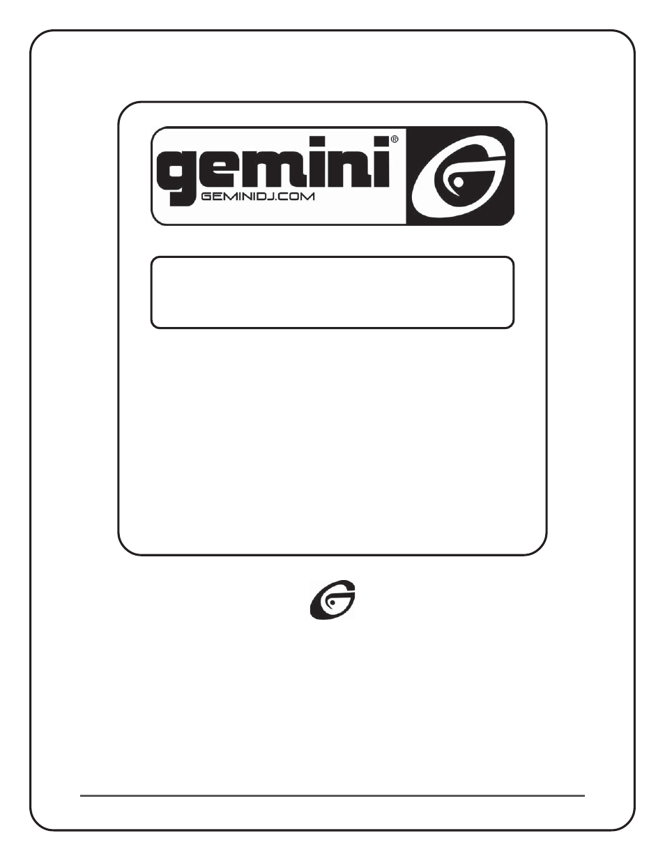 Gemini P-700 User Manual | Page 12 / 12