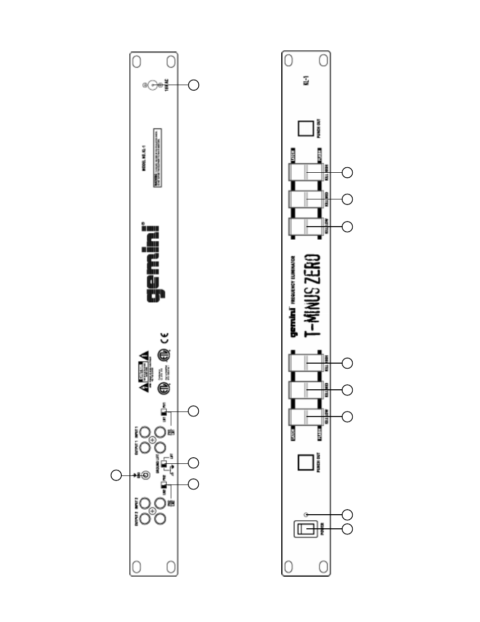 Gemini KL-1 User Manual | Page 2 / 8