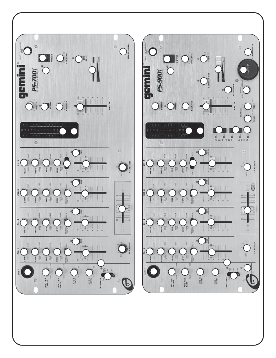 Gemini PS-700i User Manual | Page 2 / 12