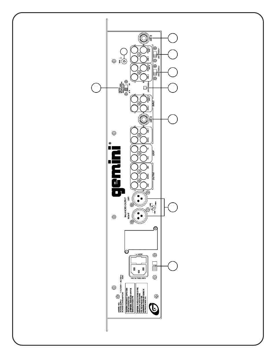 Gemini PS-700i User Manual | Page 3 / 12
