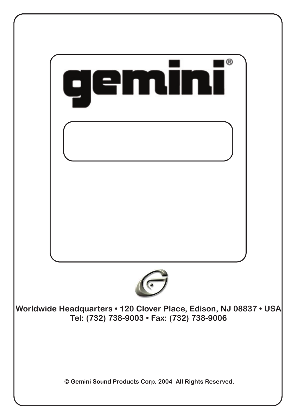Gemini PMX-05 User Manual | Page 20 / 20