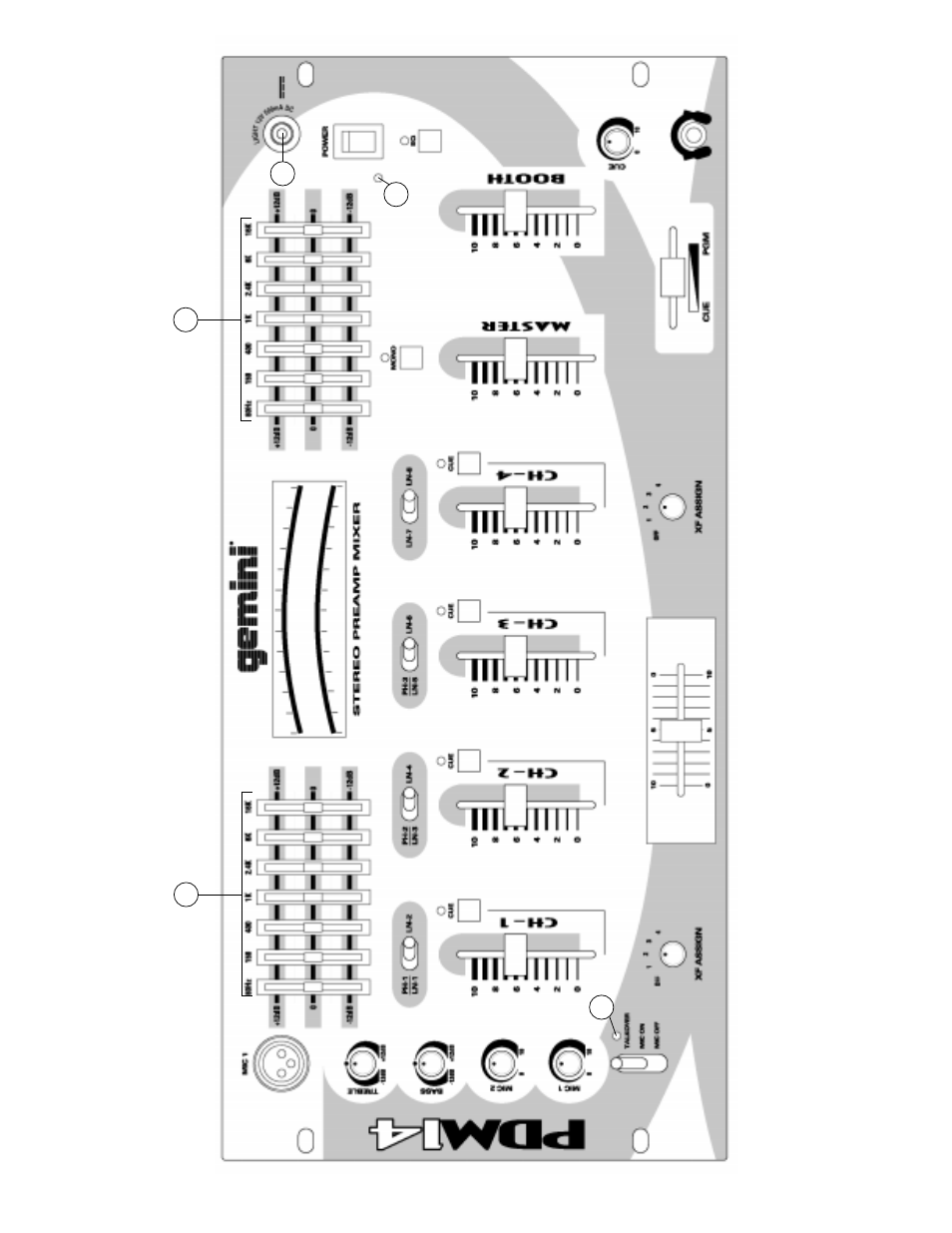 Gemini PDM-14 User Manual | Page 2 / 6