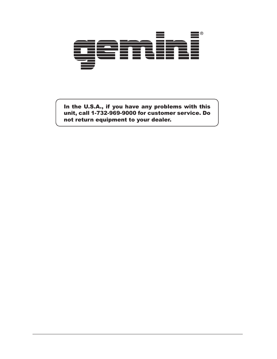 Gemini KL-10 PRO User Manual | Page 6 / 6