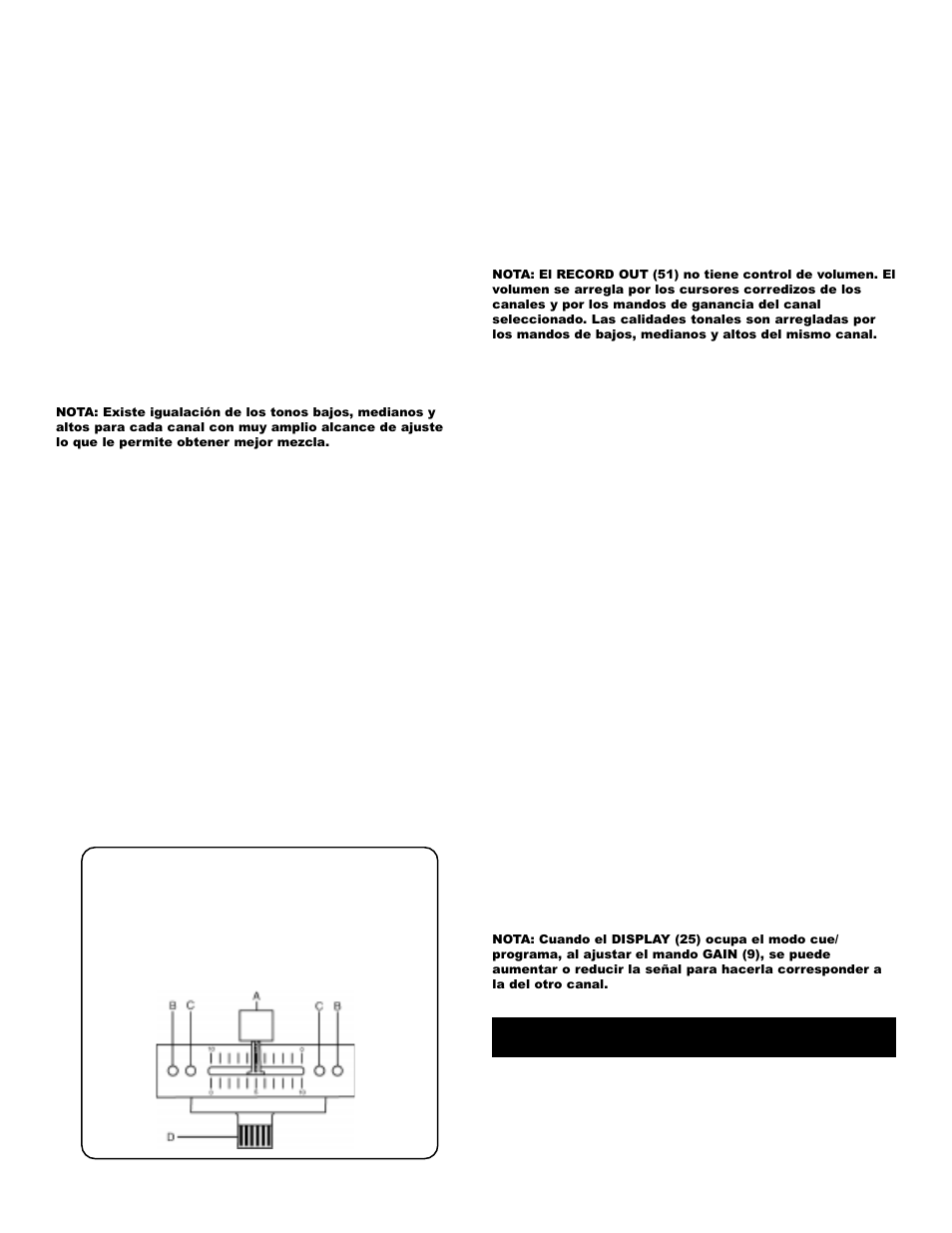 Funcionamiento de muestreo | Gemini PS-900 PRO User Manual | Page 10 / 18