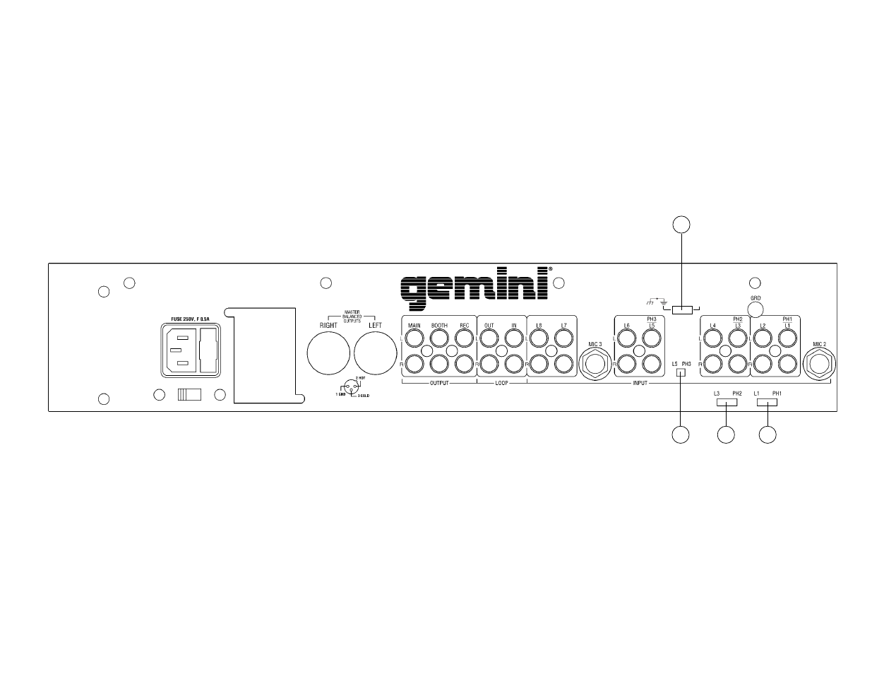 Gemini PS-900 PRO User Manual | Page 2 / 18