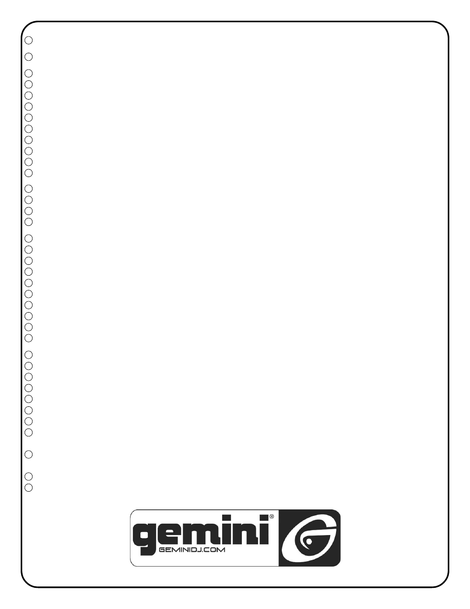 Schneller anfangscführer | Gemini CD-1800X User Manual | Page 7 / 20