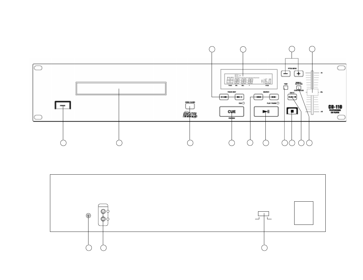 Gemini CD-110 User Manual | Page 2 / 13