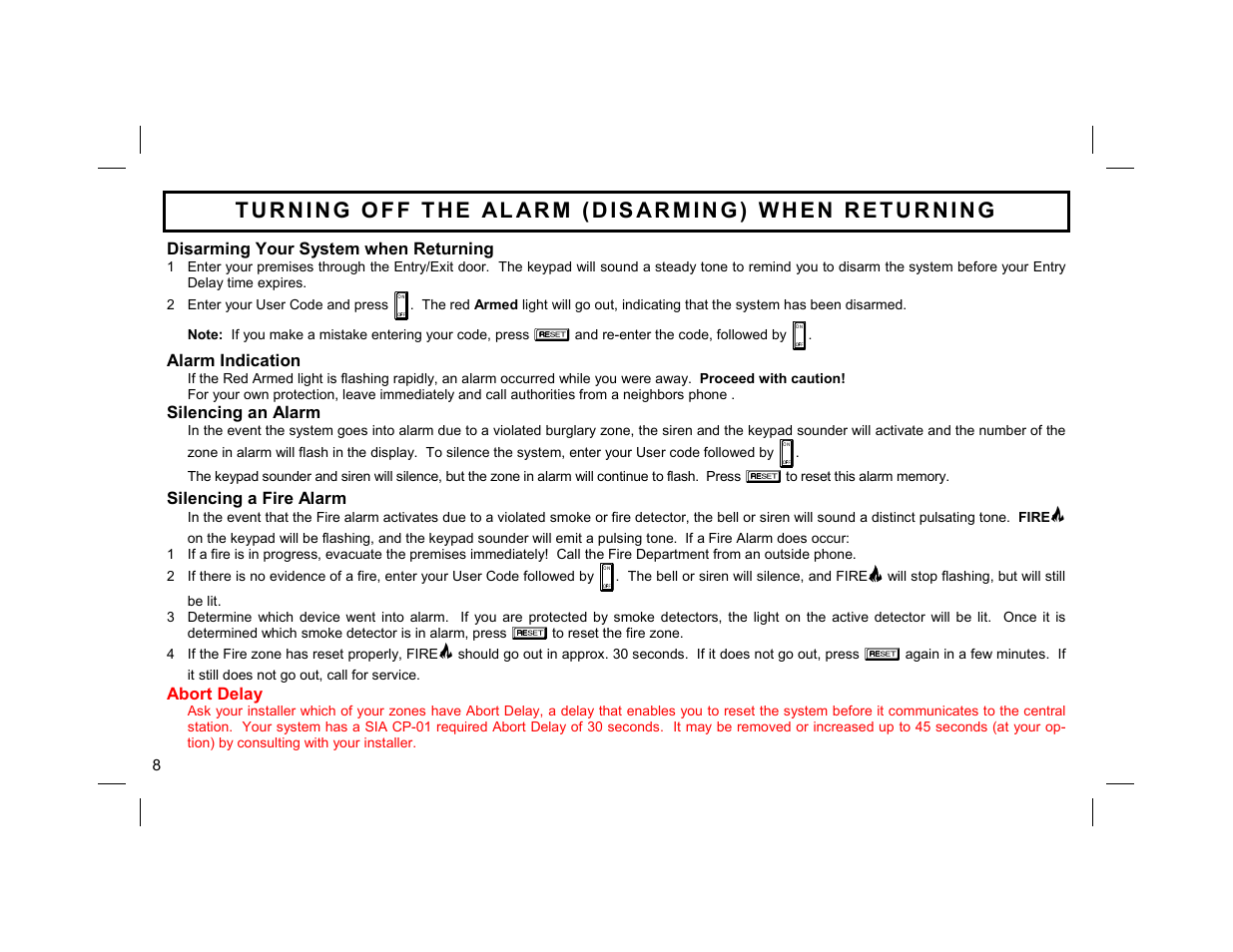 Gemini GEM-RP8 User Manual | Page 8 / 16