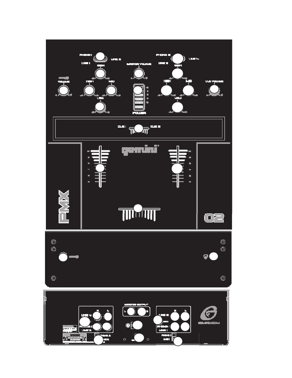 Gemini PMX-02 User Manual | Page 3 / 8