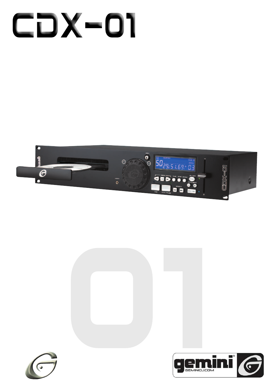 Gemini CDX-01 User Manual | 12 pages