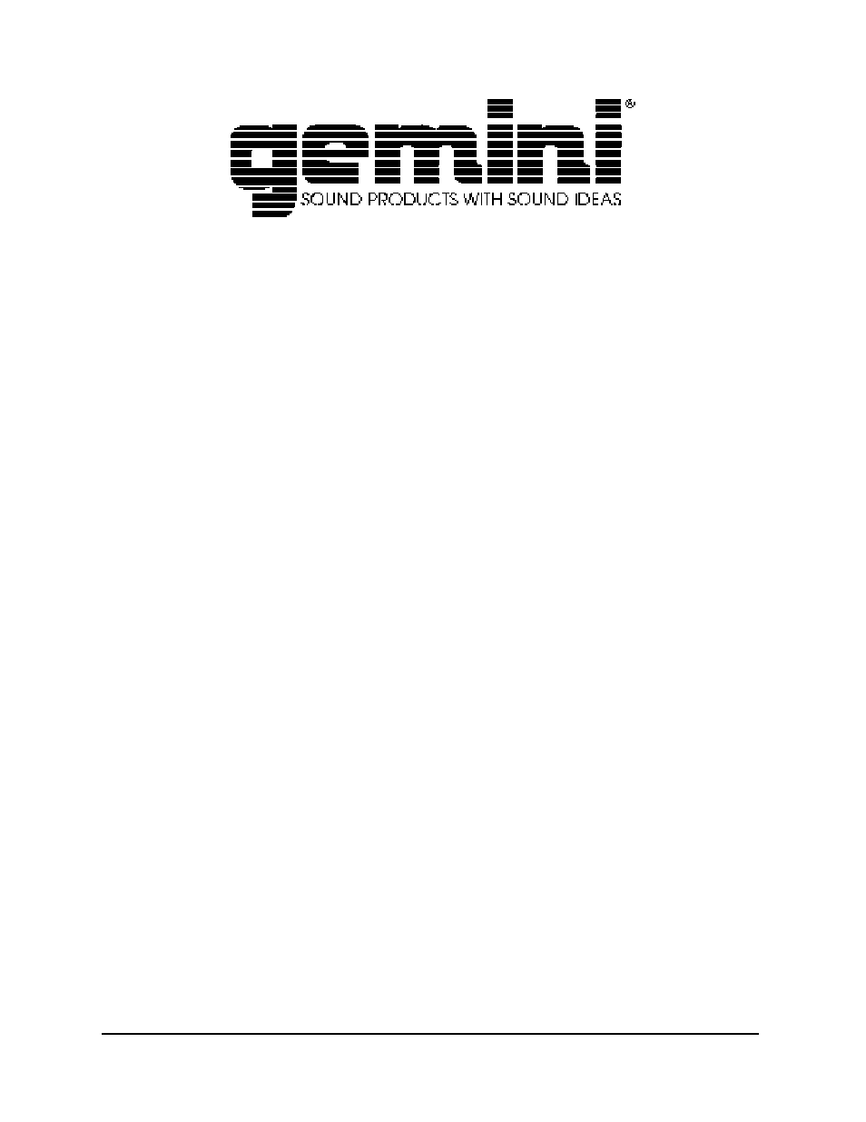 Gemini XL-500 User Manual | Page 19 / 19