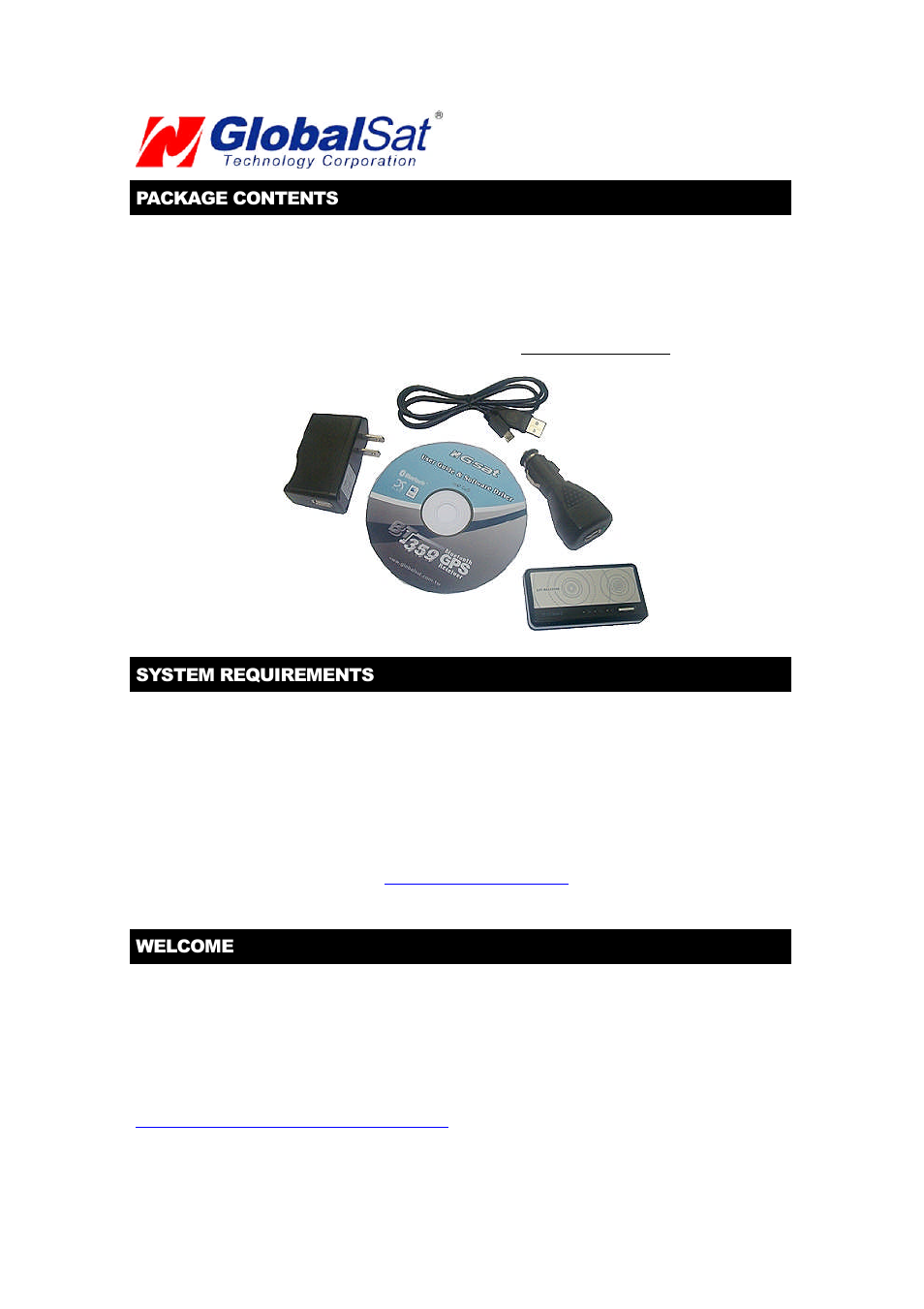 Bt-359 gps | Globalsat Technology Globalsat BT-359 User Manual | Page 4 / 13