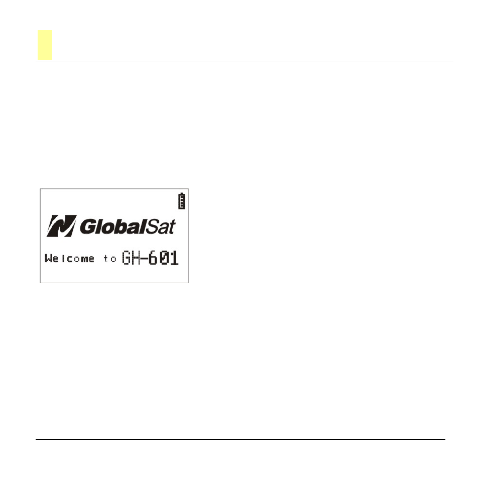 7starting up your gh-601, Changing the mode | Globalsat Technology GH-601 User Manual | Page 8 / 23