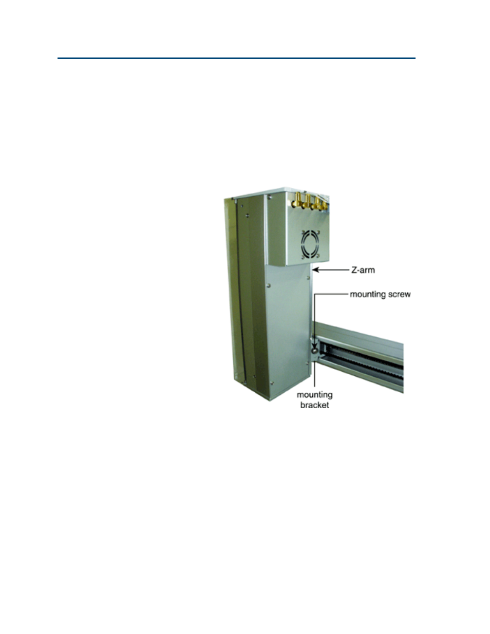 Z-arm installation, Z-arm installation -4 | Gilson 215 User Manual | Page 20 / 112