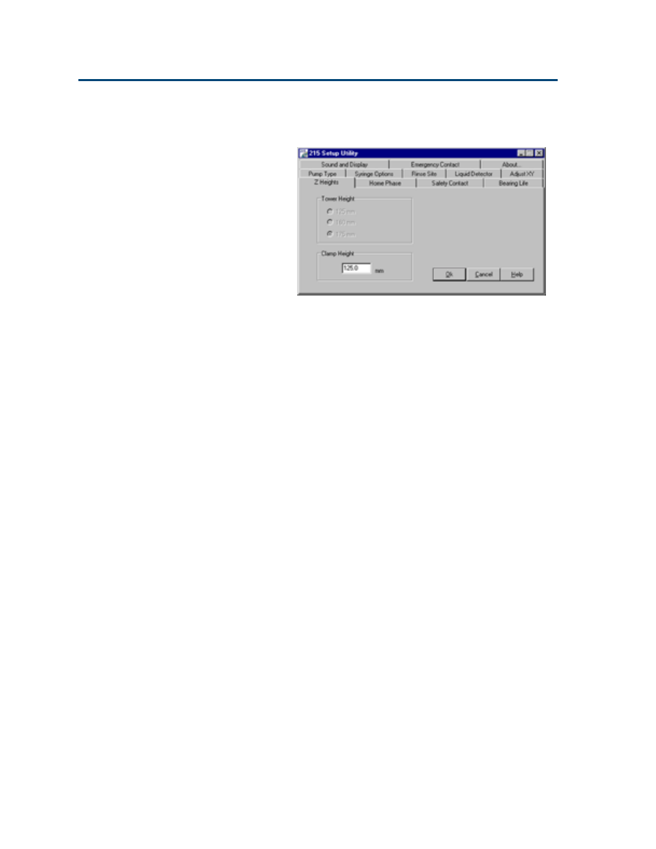 Z height, Z height -12 | Gilson 215 User Manual | Page 52 / 112
