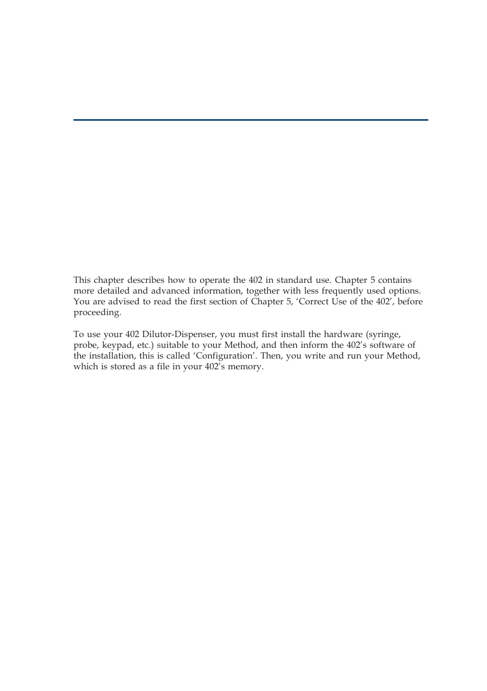 4 - operation - standard use, Operation - standard use | Gilson 402 User Manual | Page 37 / 124