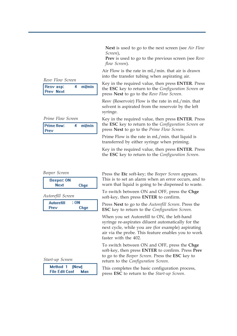 Operation - standard use | Gilson 402 User Manual | Page 42 / 124