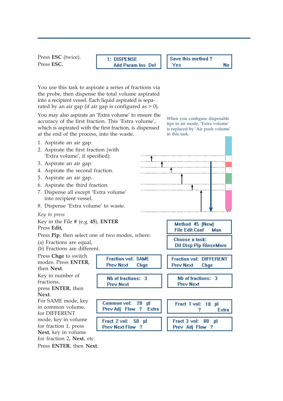 Operation - advanced use, Software | Gilson 402 User Manual | Page 75 / 124