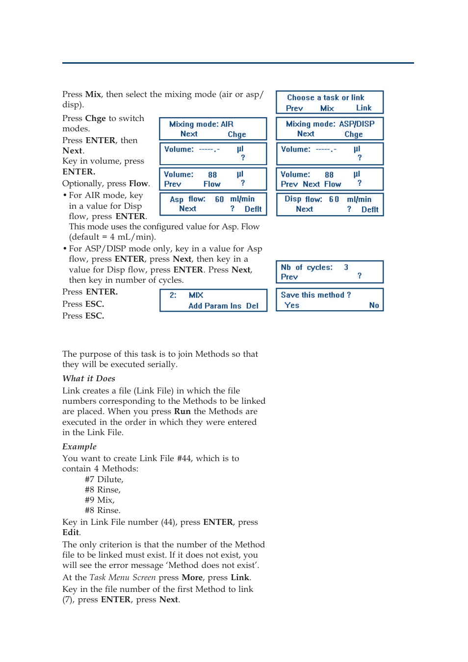 Operation - advanced use | Gilson 402 User Manual | Page 77 / 124