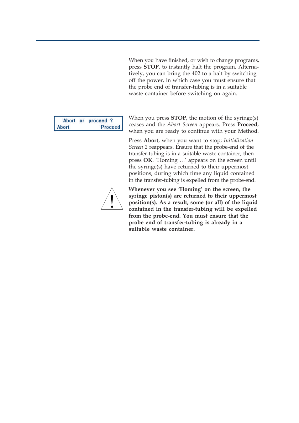 Operation - advanced use | Gilson 402 User Manual | Page 80 / 124