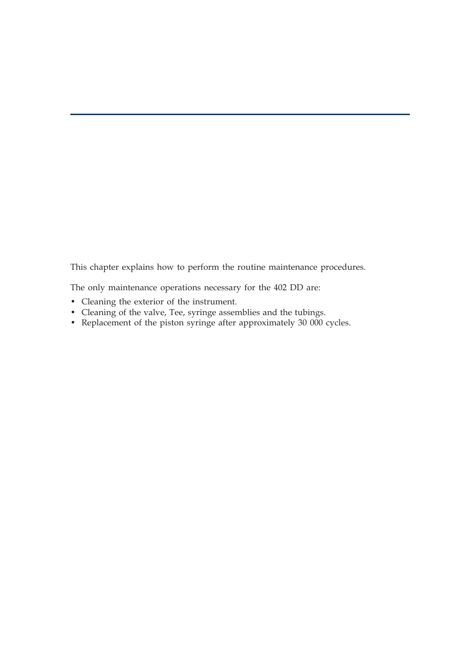 6 - maintenance, Maintenance | Gilson 402 User Manual | Page 85 / 124