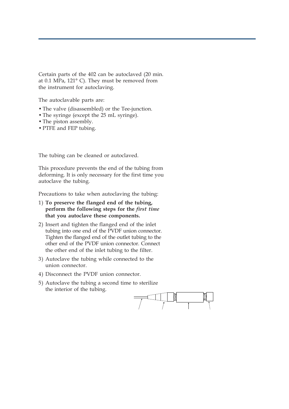 Autoclaving, Maintenance, Autoclaving the tubing | Gilson 402 User Manual | Page 89 / 124