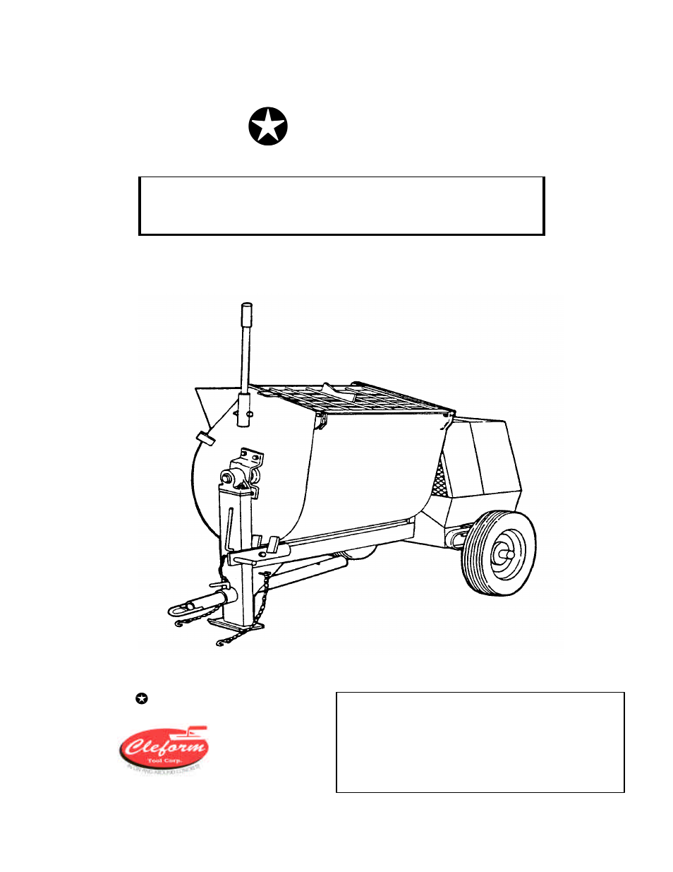 Marshalltown 600MP MIXER User Manual | 28 pages