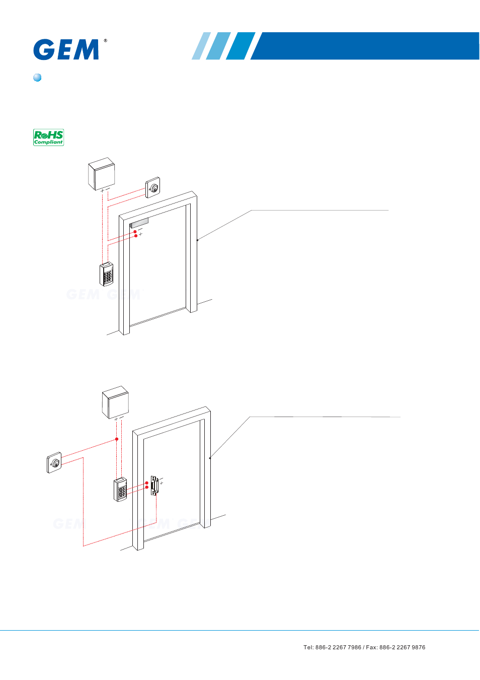 Gianni Industries GEM SMB-370ALU User Manual | 4 pages