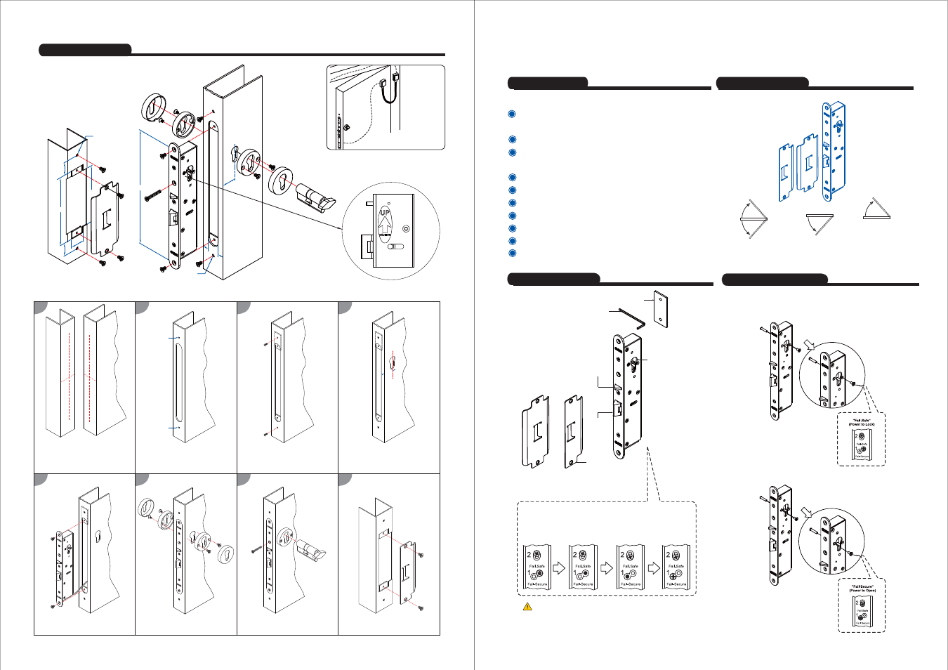 Gianni Industries Electromechanical Lock User Manual | 2 pages