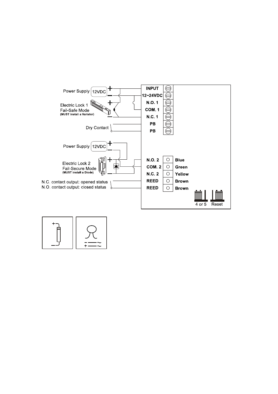 Iv. wiring diagram | Gianni Industries DG-15 Series User Manual | Page 3 / 3