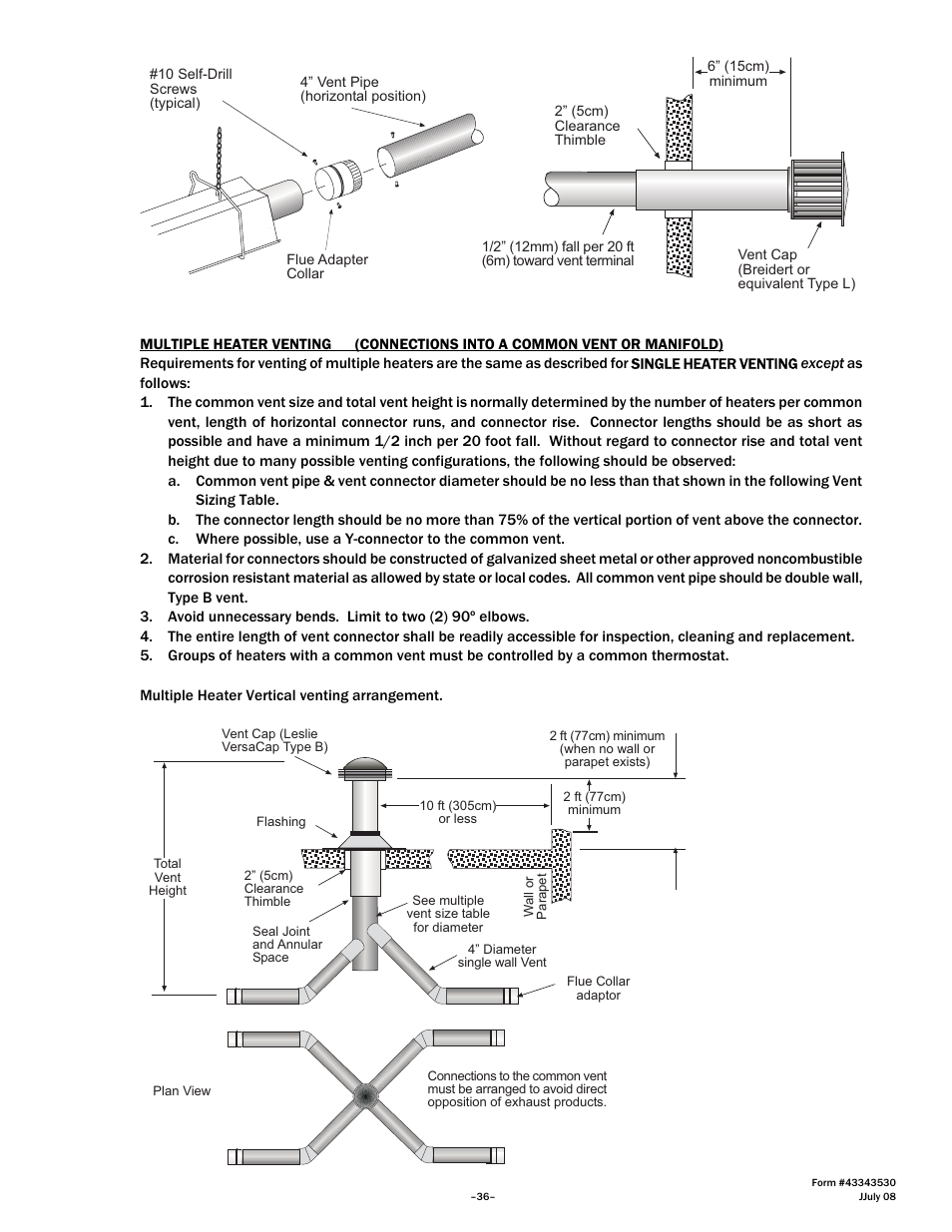 Gas-Fired Products PTS Series 100 User Manual | Page 37 / 53