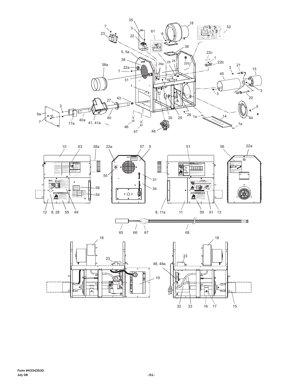 Gas-Fired Products PTS Series 100 User Manual | Page 52 / 53