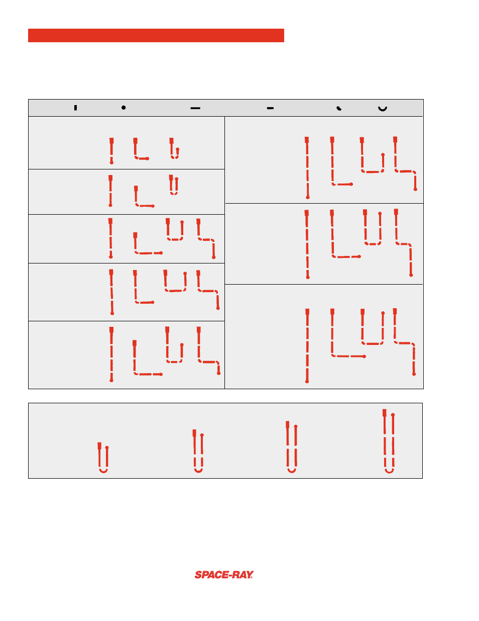 Ets/etu series layouts | Gas-Fired Products Space-Ray ETU Series User Manual | Page 4 / 4