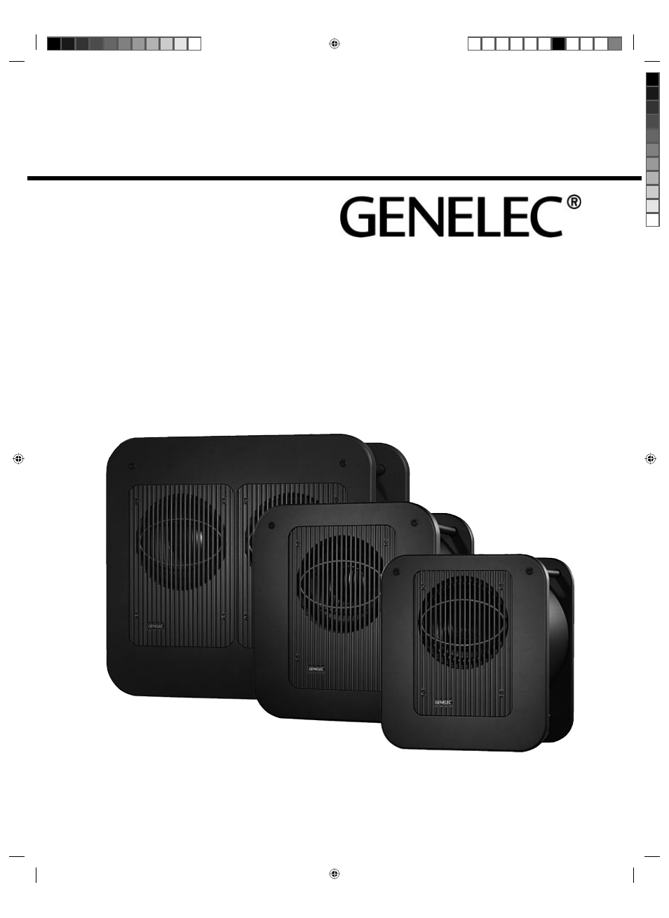 Genelec 7070A User Manual | 8 pages