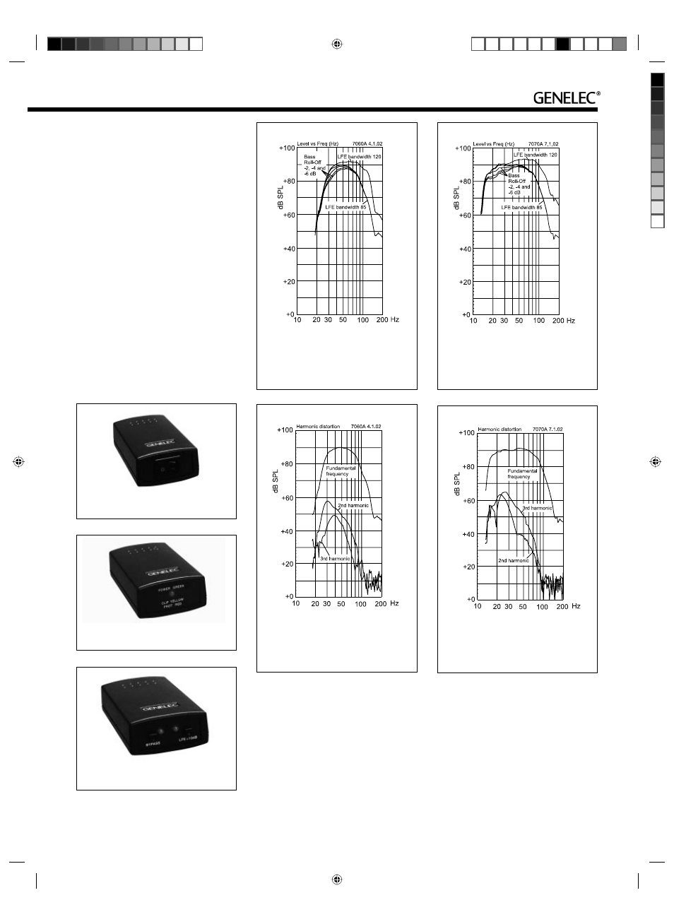 Maintenance, Guarantee, Accessories | Genelec 7070A User Manual | Page 7 / 8