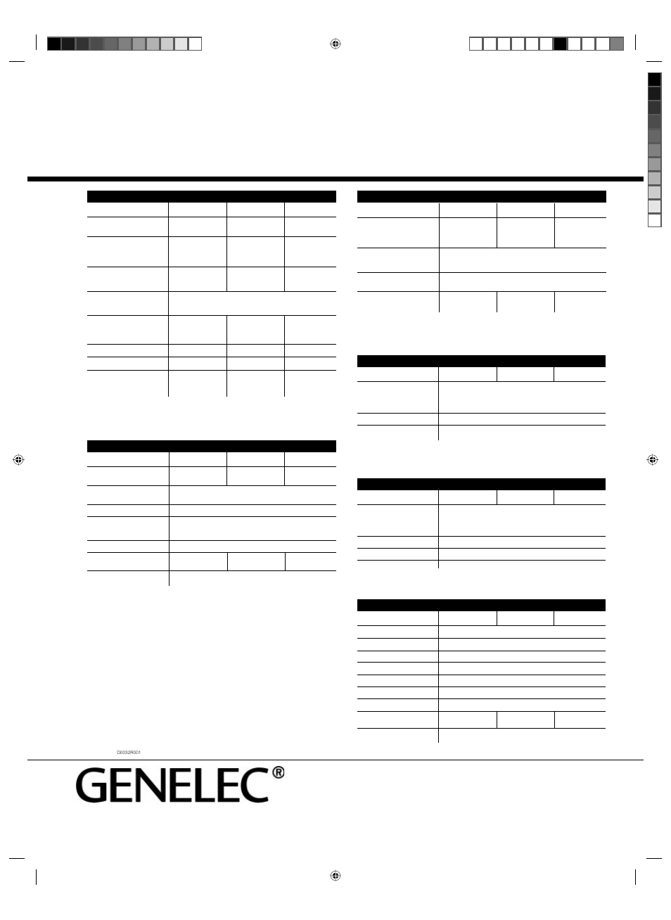 Genelec 7070A User Manual | Page 8 / 8