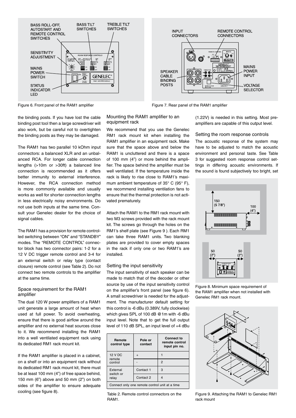 Genelec AIW26 User Manual | Page 4 / 6