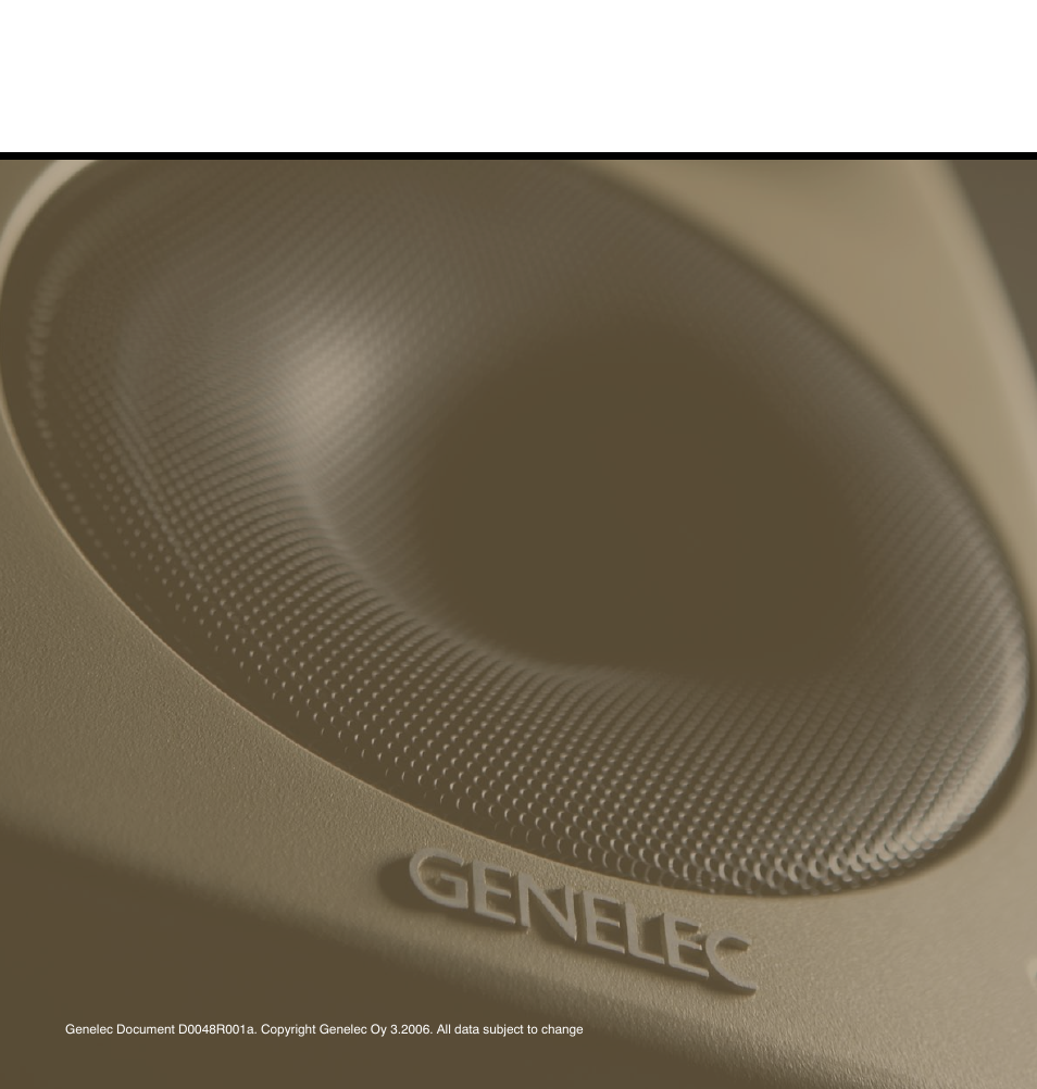 Genelec 8240A User Manual | Page 16 / 16