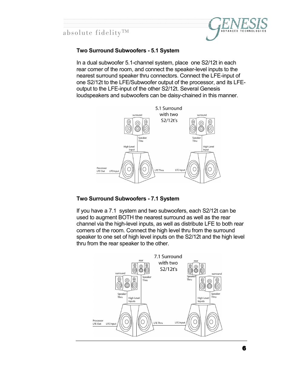Длздмнй=сбзйдбну | Genesis I.C.E. 12t User Manual | Page 6 / 17