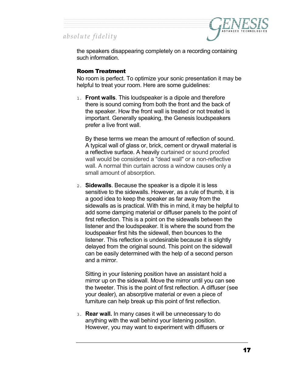 Genesis I.C.E. 201 User Manual | Page 17 / 25