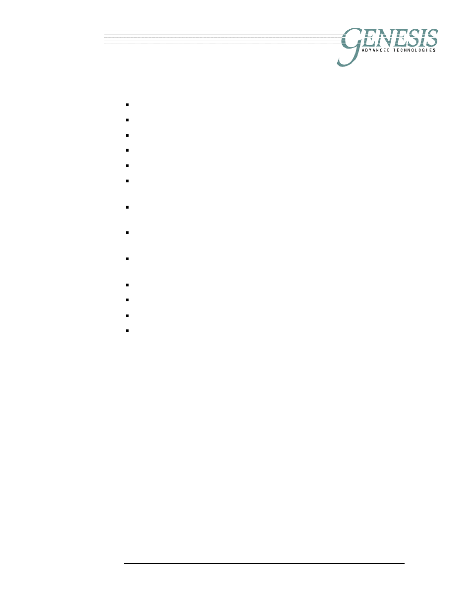 6 specifications, Absolute fidelity | Genesis I.C.E. Genesis 6.1e User Manual | Page 16 / 16