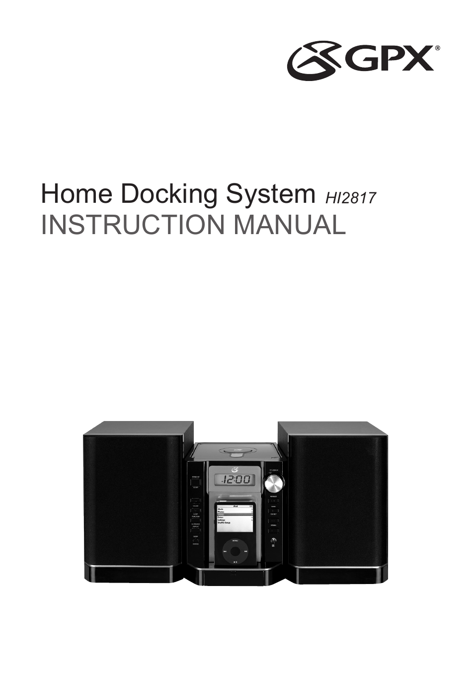 GPX HI2817 User Manual | 12 pages