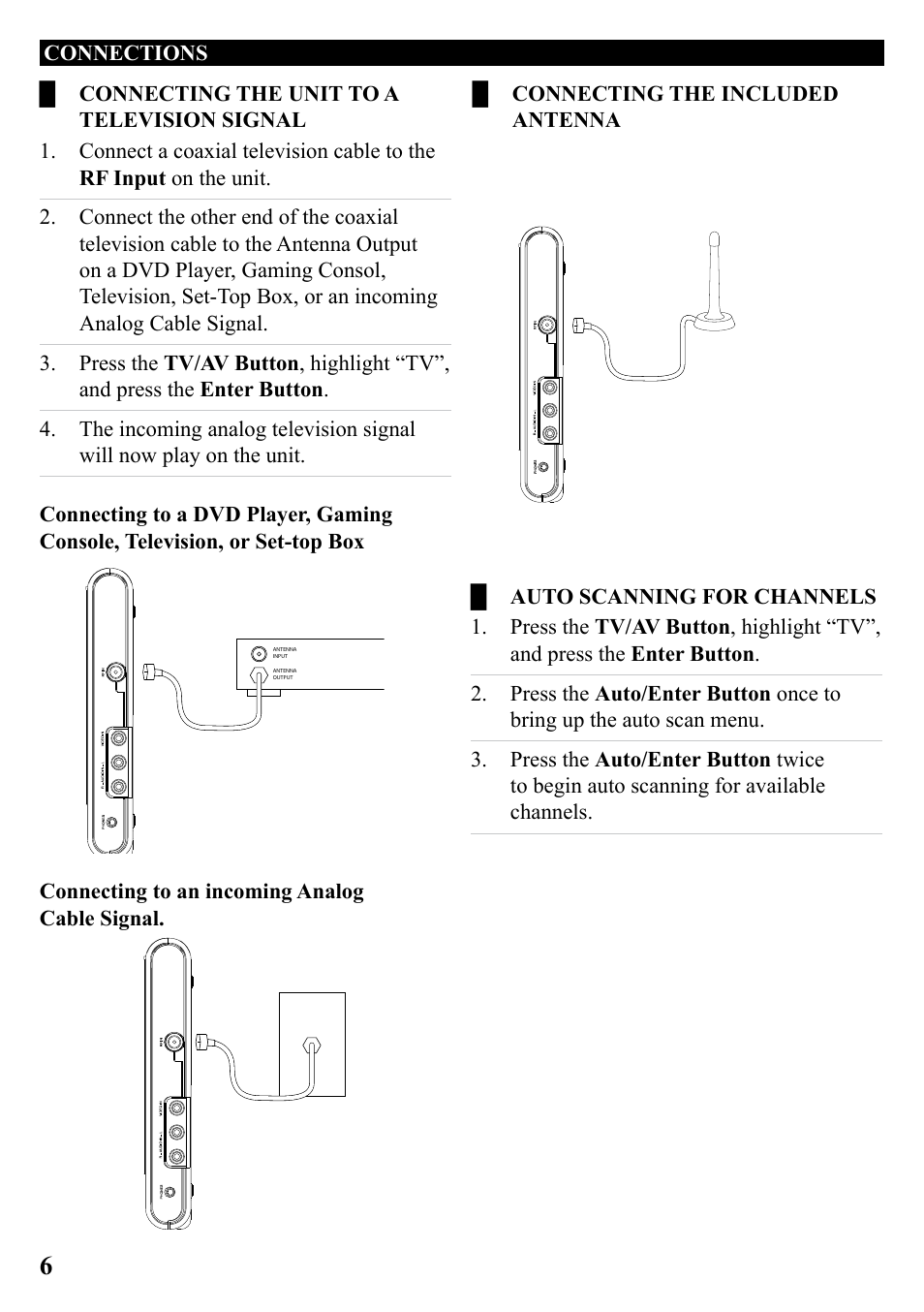 GPX TL909 User Manual | Page 6 / 12
