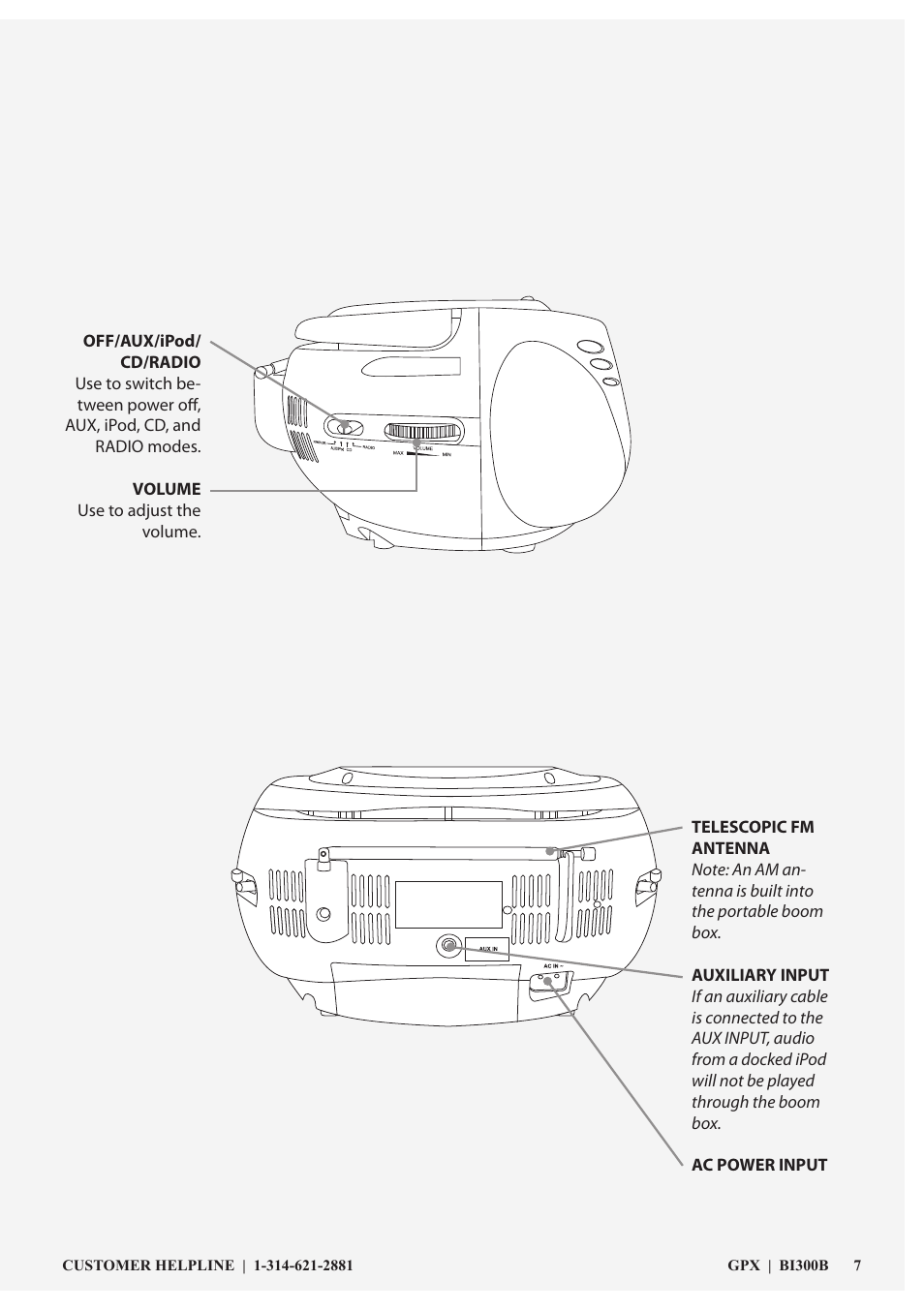 GPX 0650-1120-09 User Manual | Page 7 / 12