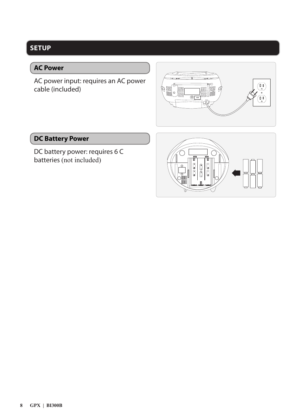 GPX 0650-1120-09 User Manual | Page 8 / 12