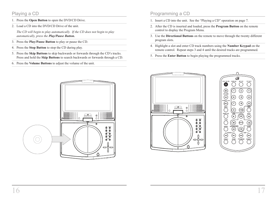 GPX PD908B User Manual | Page 9 / 11