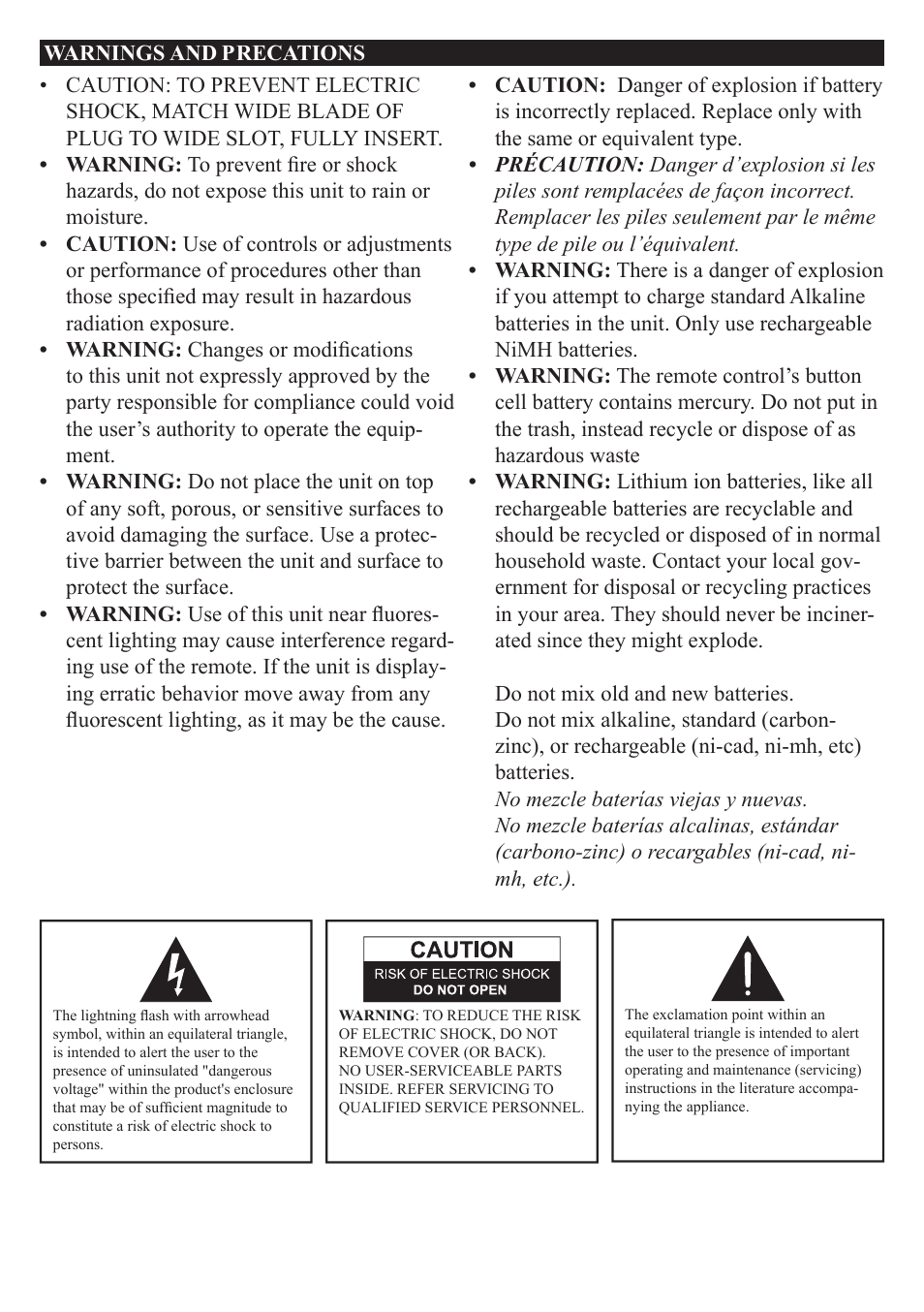 GPX TL709 User Manual | Page 2 / 12