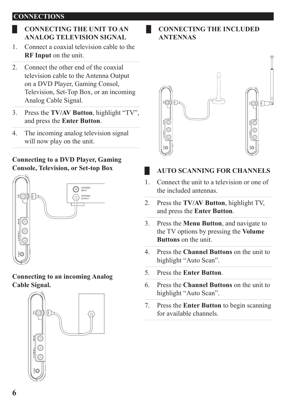 GPX TL709 User Manual | Page 6 / 12