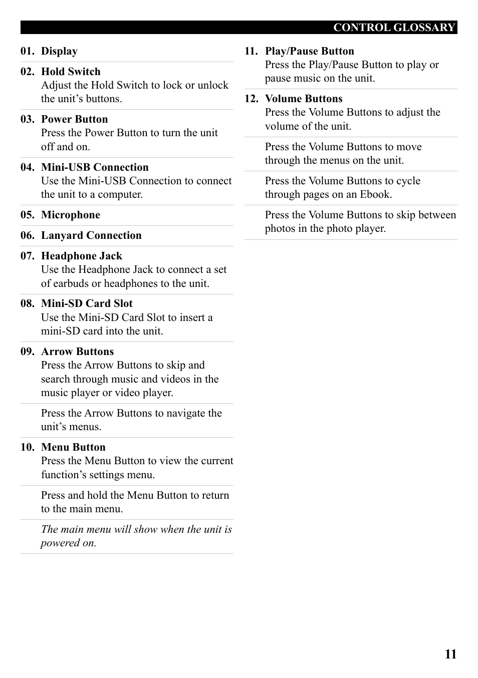GPX ML759B User Manual | Page 11 / 12