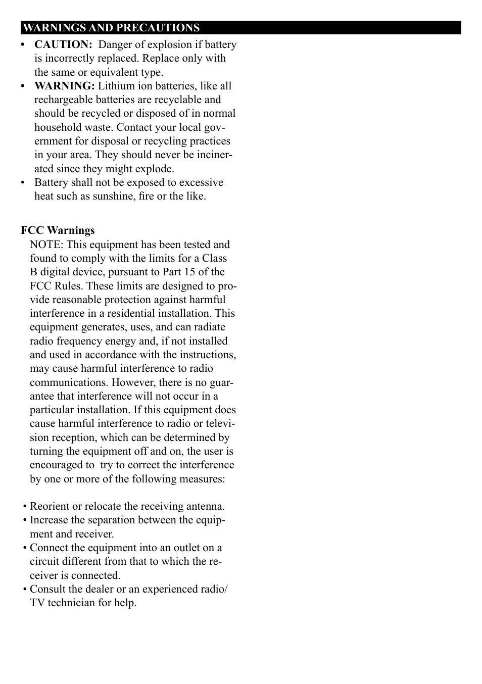 GPX ML759B User Manual | Page 2 / 12